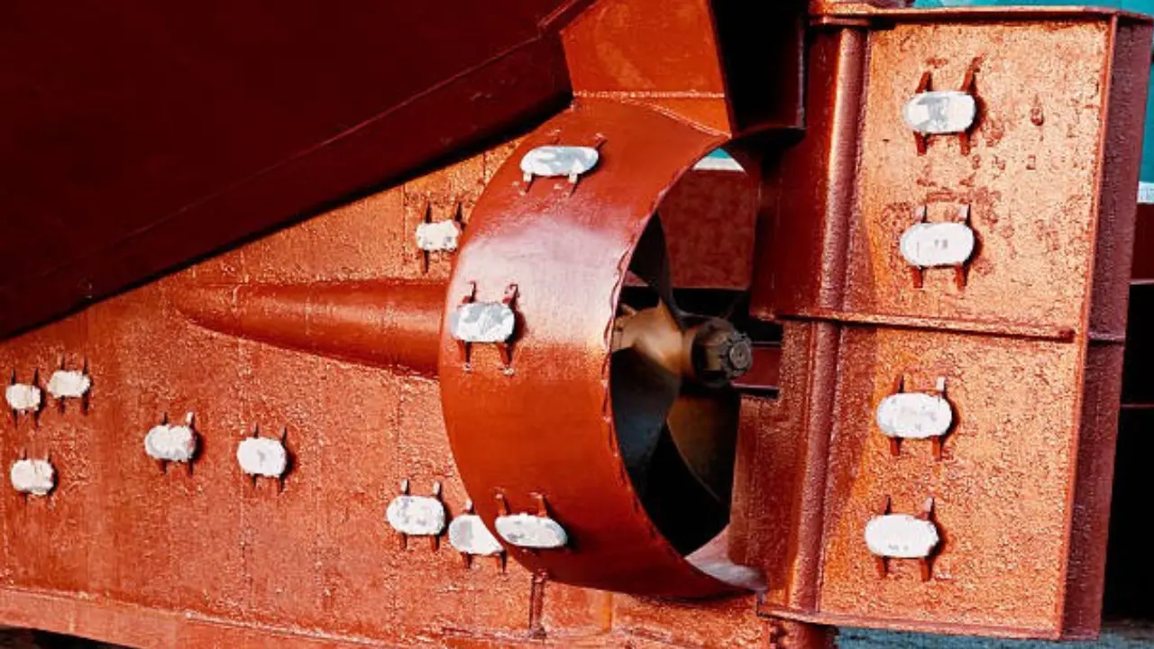 Photo d'une anode bateau